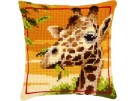 kruissteekkussen giraffe