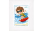 borduurpakket sporten, surfen