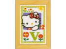 borduurpakket hello kitty, letter V