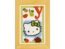 borduurpakket hello kitty, letter Y