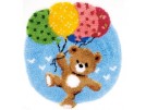 knoopkleed beer met ballonnen