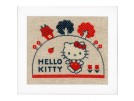 borduurpakket hello kitty, aan de wandel...