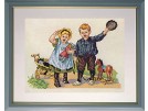 borduurpakket cornelis jetses, ot&sien, nemen afscheid