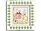 borduurpakket huis met tuin (incl. p.p.)