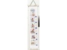 borduurpakket groeimeter/meetlat antoinette (incl. houtbeslag 2 st.) 
