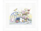 borduurpakket marjolein bastin, narcissen op tafel