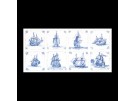 borduurpakket tegels "delfts blauw"