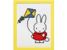 borduurpakket dick bruna, nijntje met vlieger