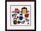 borduurpakket dick bruna, boerderij