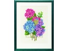 borduurpakket hortensia's
