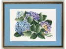 borduurpakket hortensia's