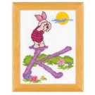 borduurpakket winnie de pooh, letter K