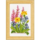 borduurpakket vingerhoedskruid met bloemen