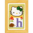 borduurpakket hello kitty, letter H