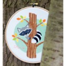 borduurpakket in het bos, geboorte charlie (incl. borduurring)