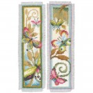borduurpakket boekenlegger (2 st.) decoratieve vlinders