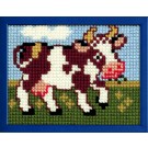 kruissteekwandkleed koe