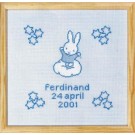borduurpakket dick bruna, geboorte ferdinand 