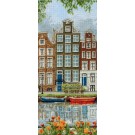 borduurpakket de grachten van amsterdam